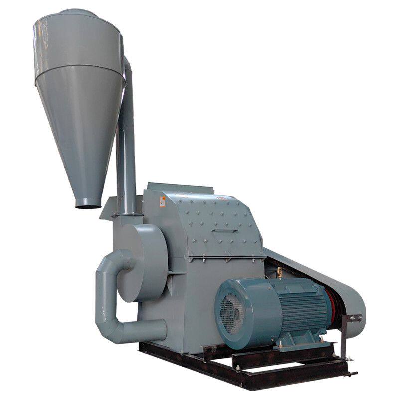 巨蓝大型锤片式粉碎机玉米棒饲料玉米芯养殖打粉多功能秸秆打糠机