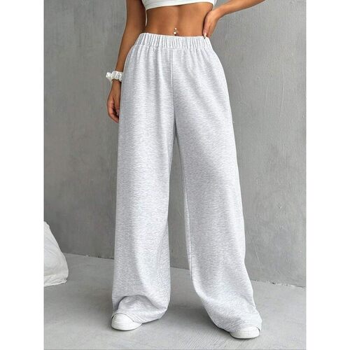 Womens Plain Sweatpants Casual Jogger Pants for Daily Wear