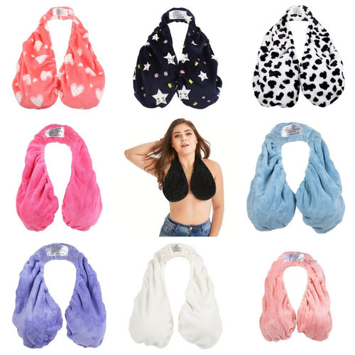 H 60764 Halter Wrap Bra 挂脖裹胸文胸跨境速卖通外贸