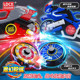 正版 梦幻发光坨螺战 灵动创想魔幻陀螺5代6摩托车玩具男孩手拉新款