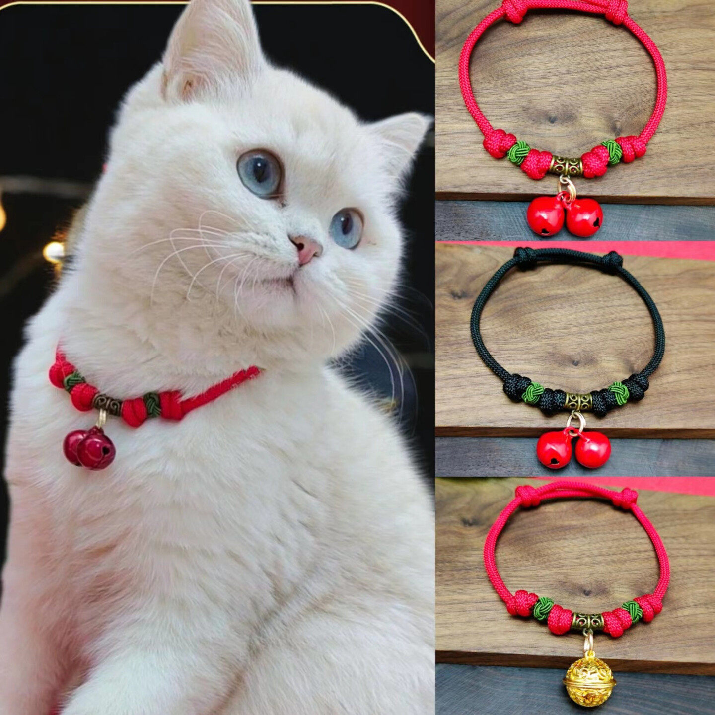 宠物防丢牌刻字猫咪宠物狗铃铛项链泰迪中小型犬脖圈挂件猫狗饰品