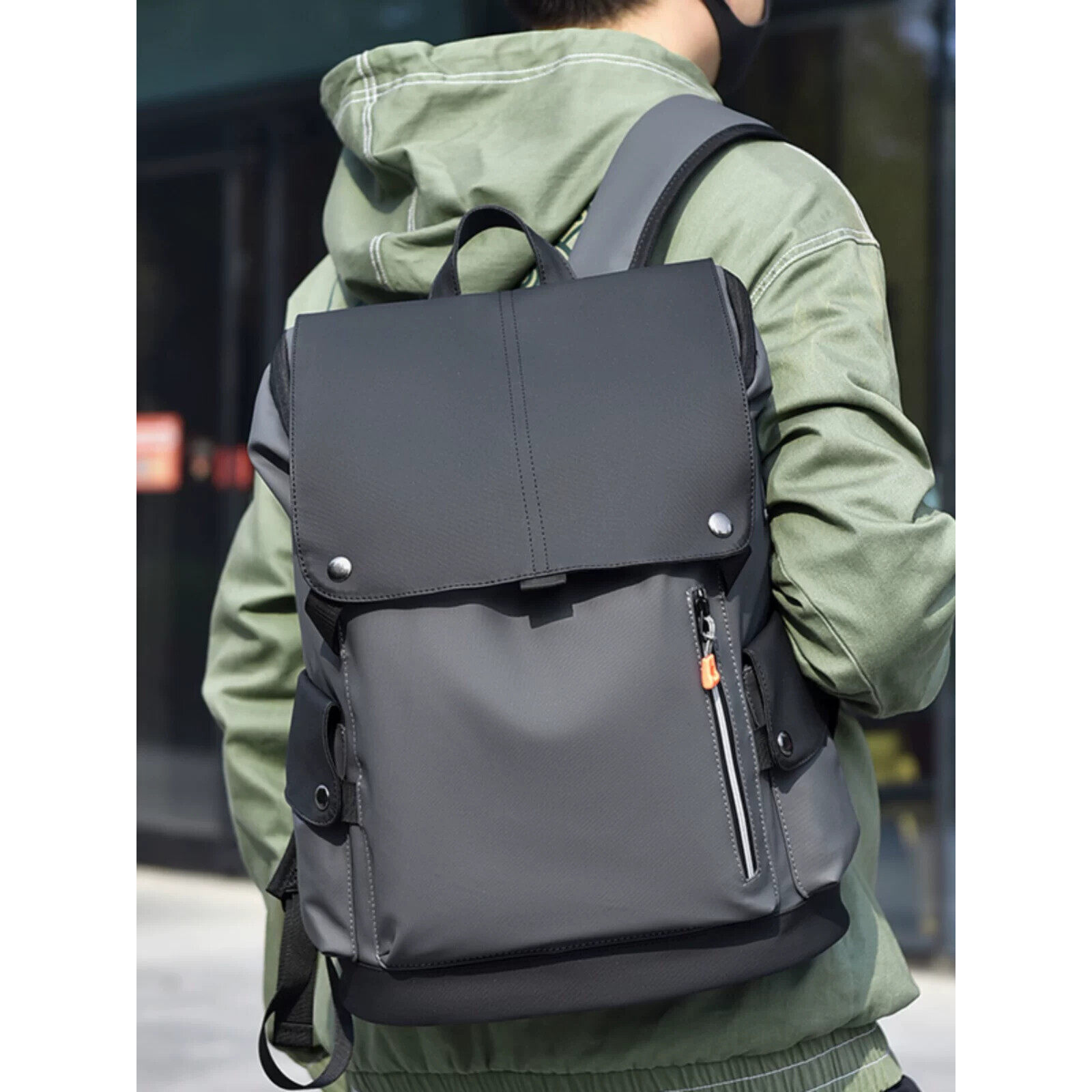 品牌背包男士双肩包大容量商务户外旅行旅游轻便电脑包大学生书包