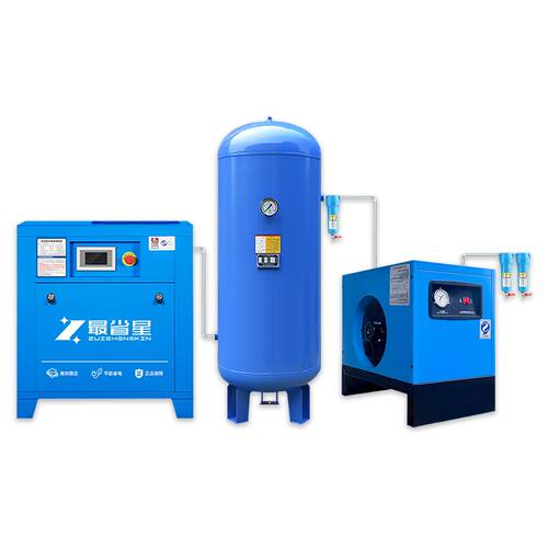 永磁变频螺杆式空压机工业级激光切割低噪空气压缩机