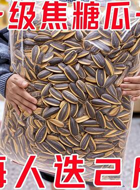 焦糖瓜子焦糖味瓜子葵花籽坚果零食批成人奶粉