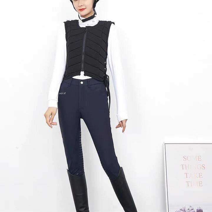 儿童成人男女马术护甲骑马防护背心马夹骑士马甲男骑马装马术服装