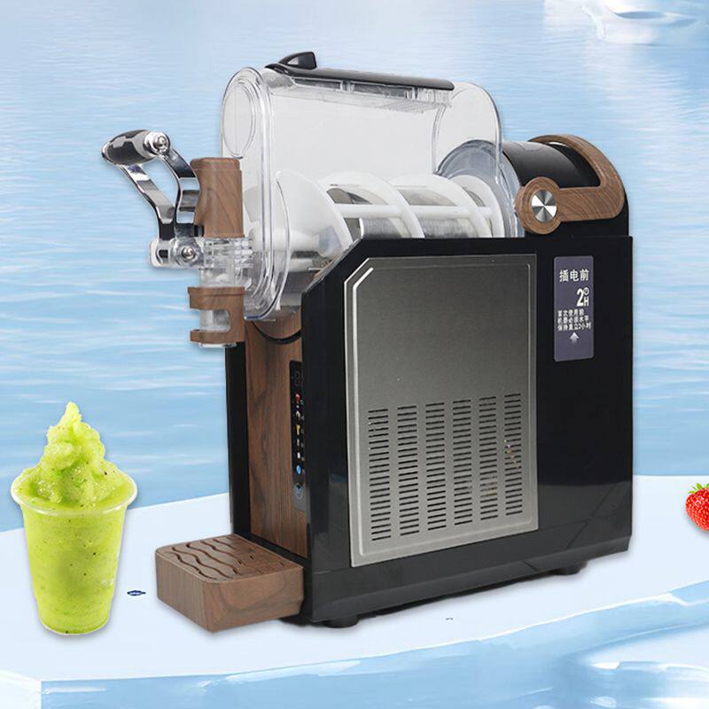2025新款雪融机小型家用摆摊商用冷饮奶昔碎冰冰沙机冷饮机器3升