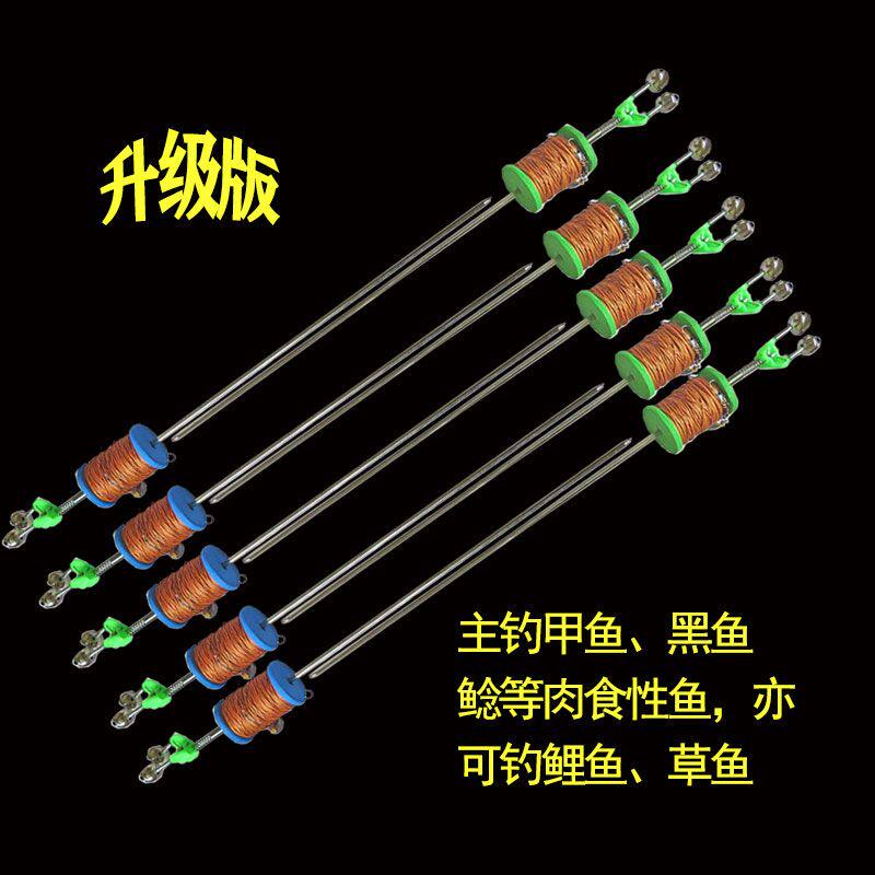 黑鱼甲鱼钩地插套装手线专用弹簧钓鲶鱼甲鱼黑鱼鳜鱼