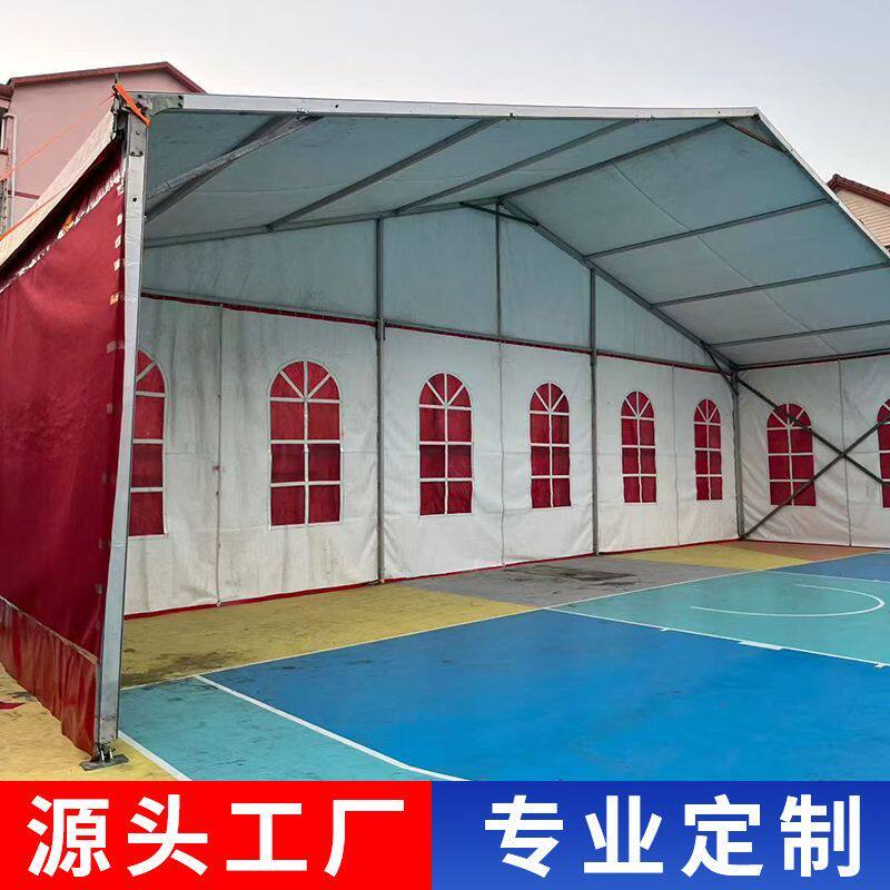 婚庆篷房移动酒席篷房铝合金帐篷户外红白喜事篷房抗风雨婚礼篷房