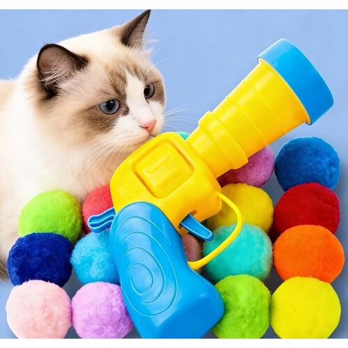 Cat Toy Balls 20Pack 30cm Soft Plush Balls Compatible with