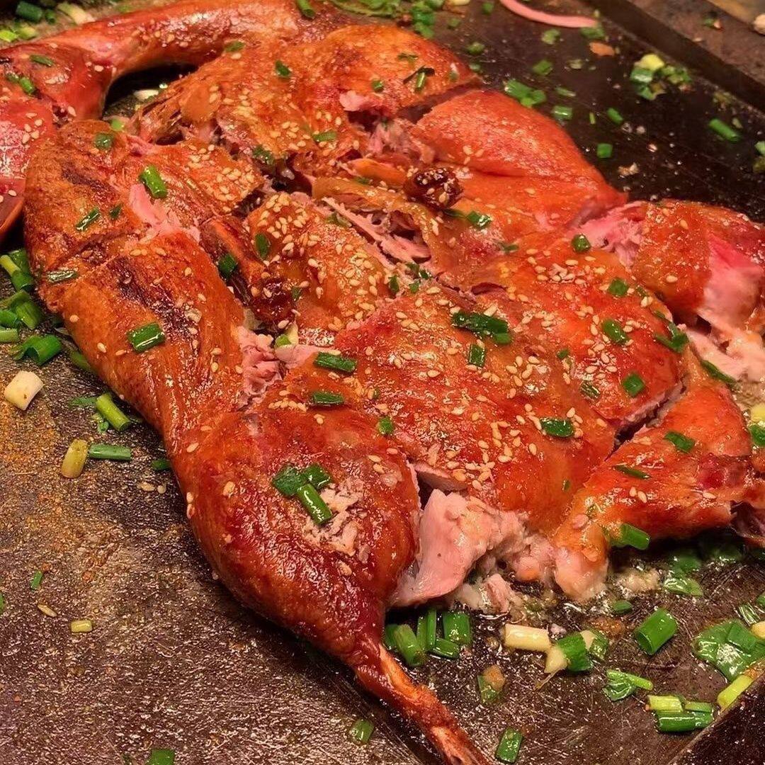 烤鸭炉商用燃气电热电烤炉木炭全自动旋转烤鸡烧鸭五花肉吊炉烤
