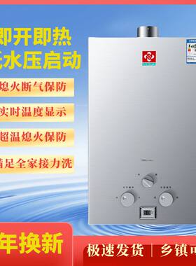 燃气热水器天然气煤气罐液化石油气低水压家用电池款强排款平衡式