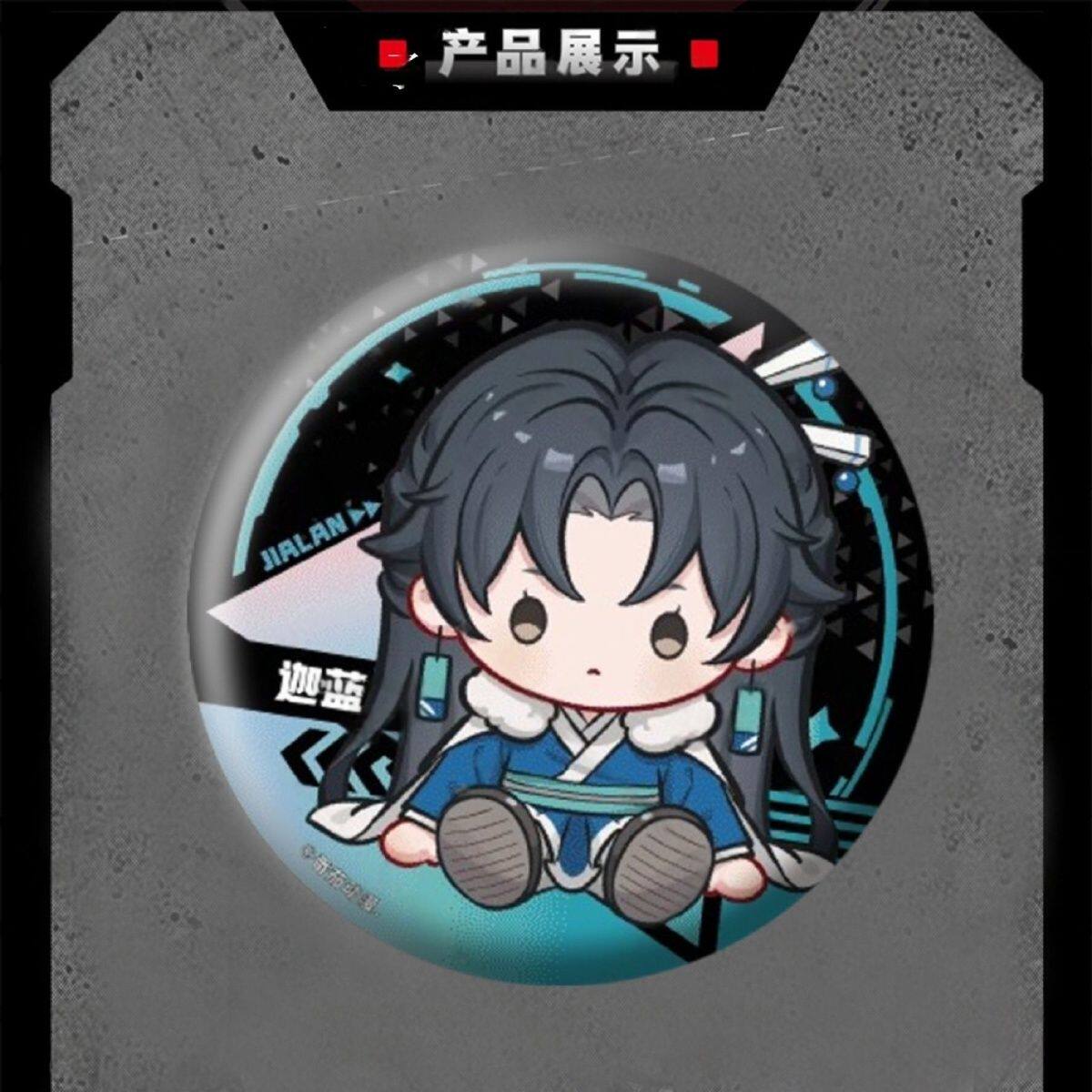 Q版 斩神之凡尘神域/自制吧唧/林七夜安卿鱼周平沈青竹王面
