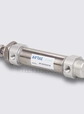 亚德客型MF20/25/32/40X50X75X100X150X200*300SCA迷你气缸