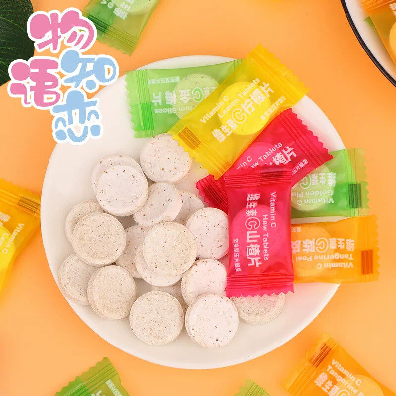 糖果散装网红维C陈皮含片独立装办公室多口味招待糖年货聚餐零食