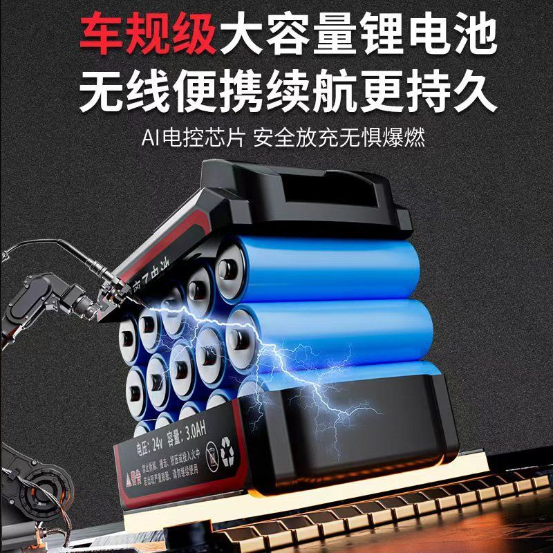 缝包机封口机小型电动高速充电无刷手提式封包机编织袋锂电池打包