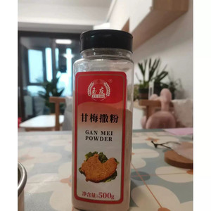 新货中西餐调料行家甘梅粉玉友甘梅撒粉台湾甘梅粉500g梅子粉甘梅
