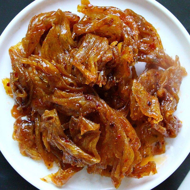 小五哥素椒盐鸡翅120g手撕素香辣鸡翅辣条辣串豆制品素面筋类零食