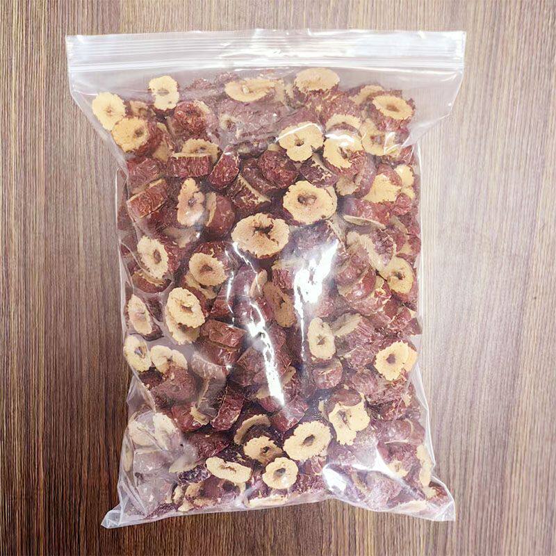新疆无核红枣干片冰粉枣圈小料嘎嘣脆大枣酥脆泡茶煮粥