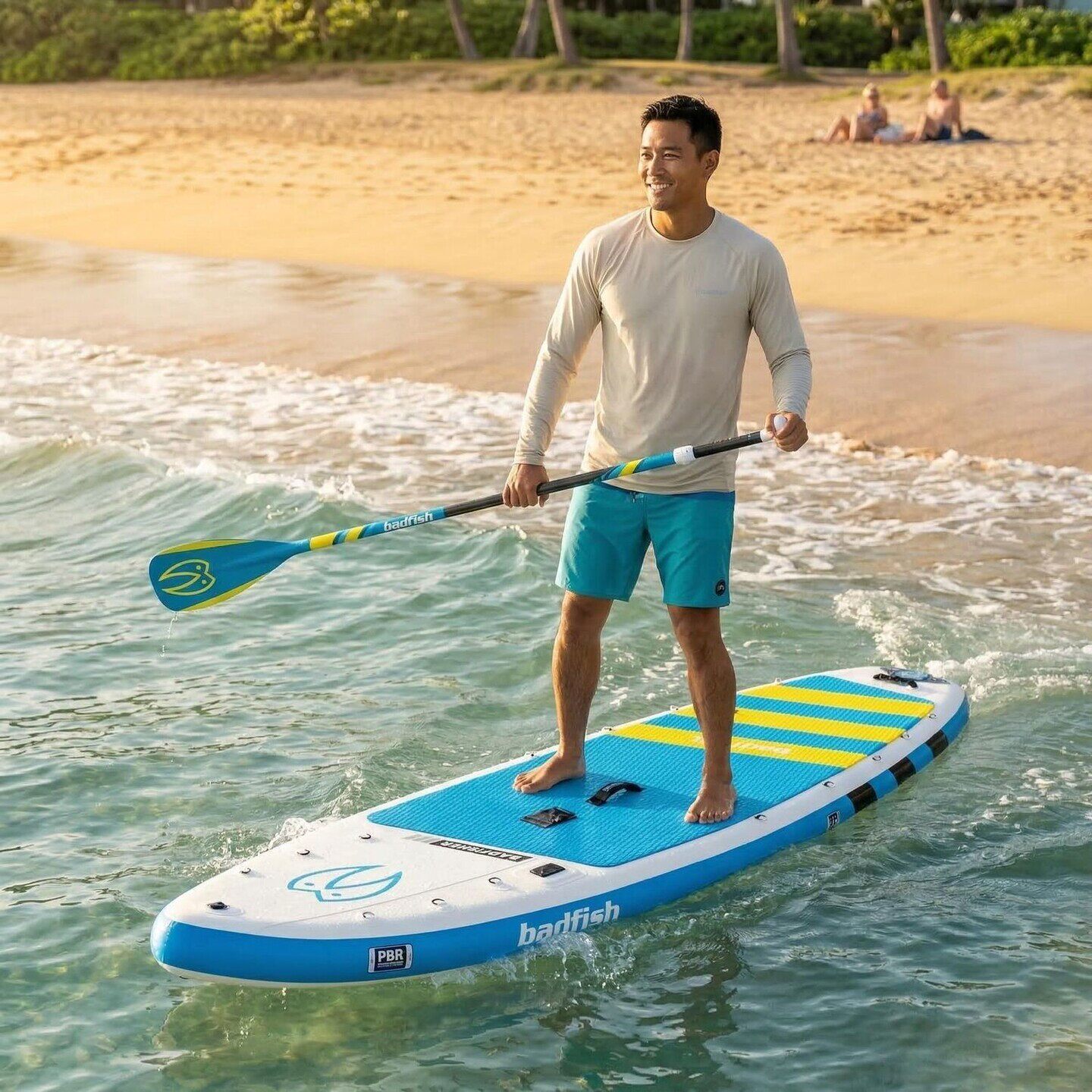 专业钓鱼浆板便携拉丝水上平台撒网路亚船充气钓台折叠户外桨板