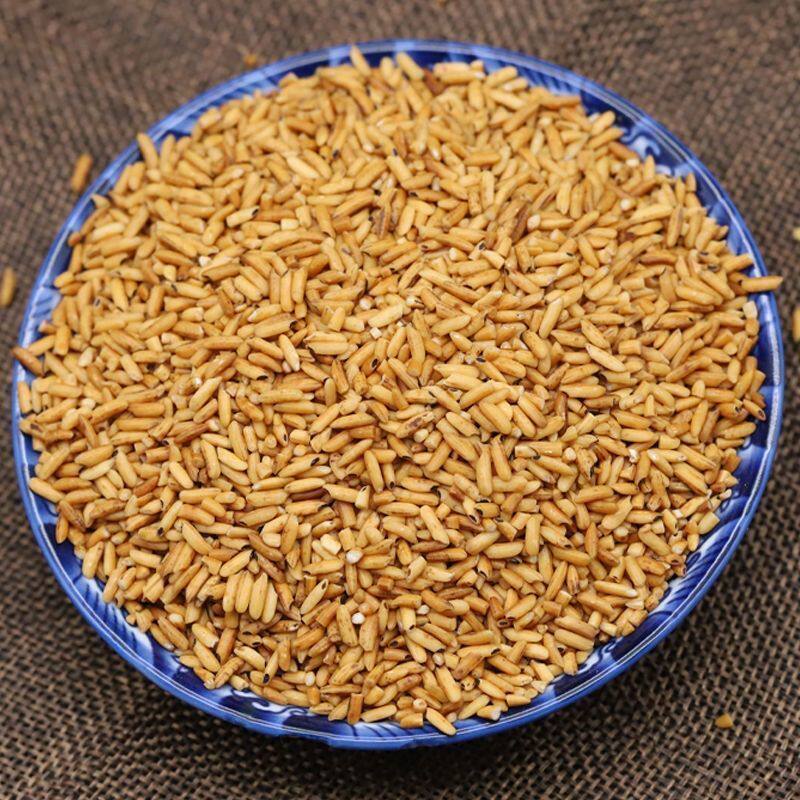 炒米茶炒大米炒焦米泡茶喝虾稻米炒制代用茶糊米茶焦米茶擂茶
