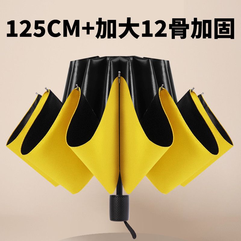 店铺热销】12骨大号加大加厚加固手动折叠太阳防晒雨伞成人抗雨伞