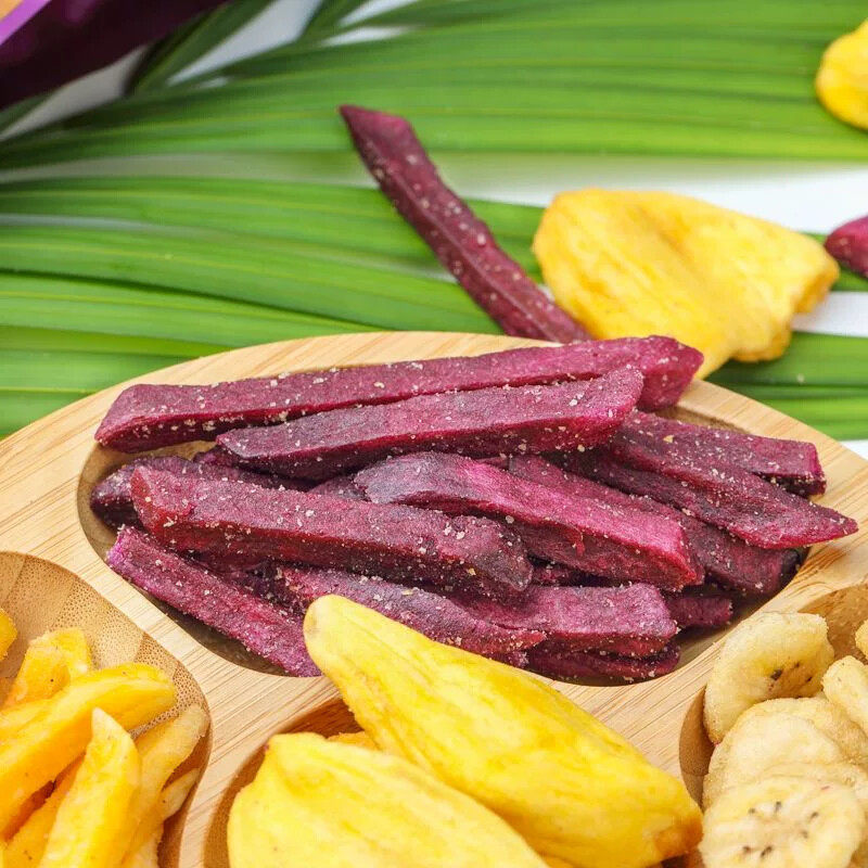 云南特产综合蔬果干菠萝蜜香蕉干蔬菜脆片水果干低负担零食混合装