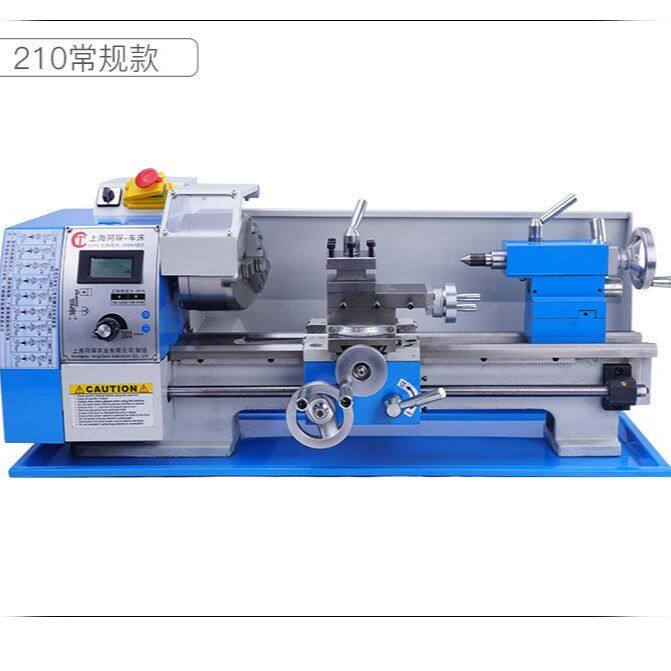 210微型车床金属机床车床小型家用佛珠机精密车床木工小车床仪表
