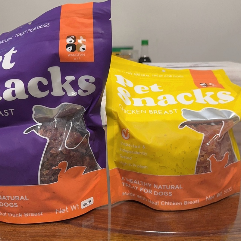 狗狗零食宠物软肉粒鸡肉鸭肉干泰迪比熊博美小型幼犬拌饭肉干旺凡