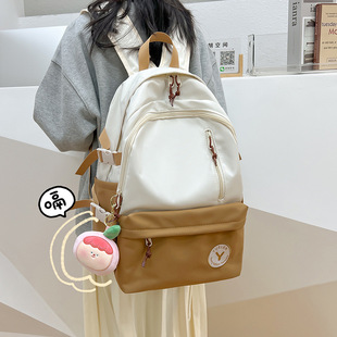 书包女生小学生2023新款高中学生初中生大容量双肩包