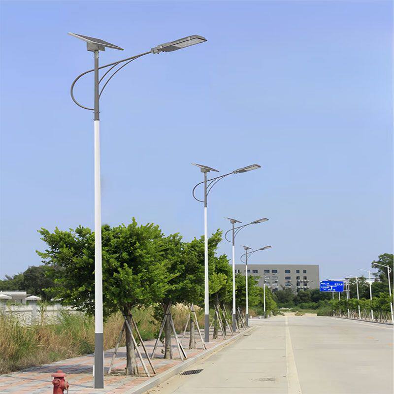 新农村太阳能LED路灯全套照明大功率超亮高杆灯户外道路灯