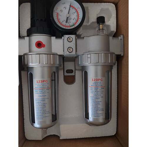 一二三气动SFC200/300/400二联件油水分离器SFR200/300/123PC