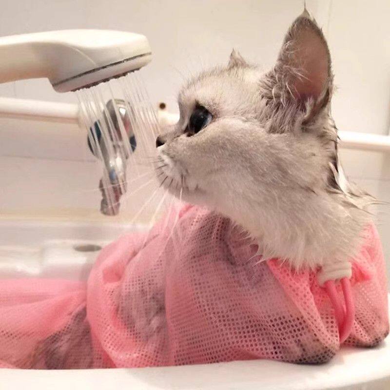 猫咪洗澡袋洗澡神器打疫苗剪指甲猫背包固定束缚宠物专用