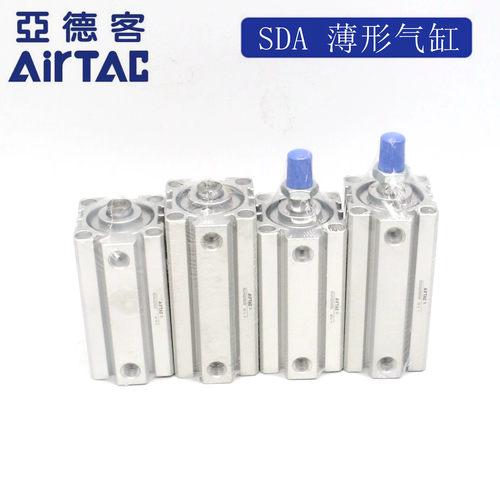 原装亚德客型 外牙 薄型气缸SDA32*75*80*85*90*100-S-B