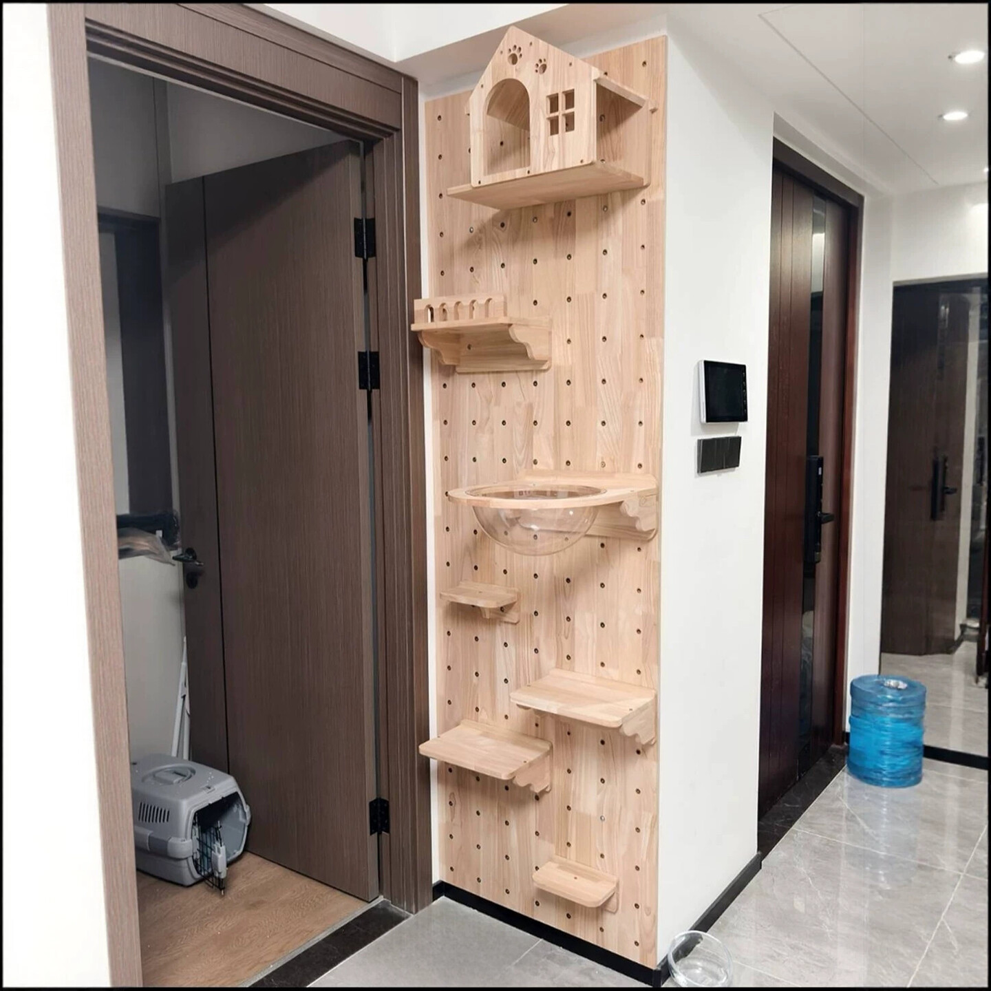 专业猫爬架洞洞板配件模块化可diy猫别墅猫墙装省空间