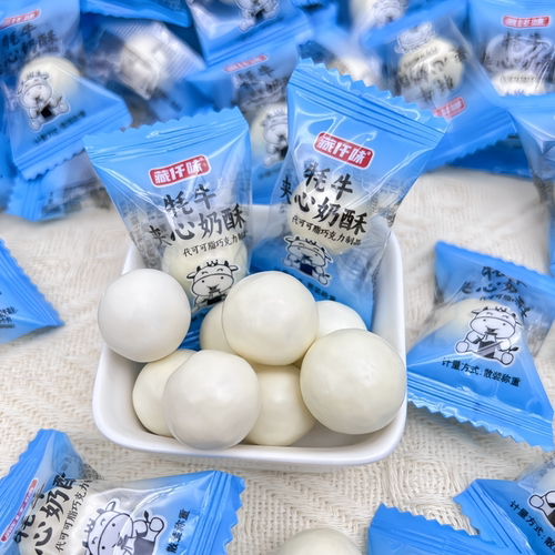 藏仟味牦牛夹心奶酥巧克力零食脆可口奶香浓郁儿童休闲零食特产