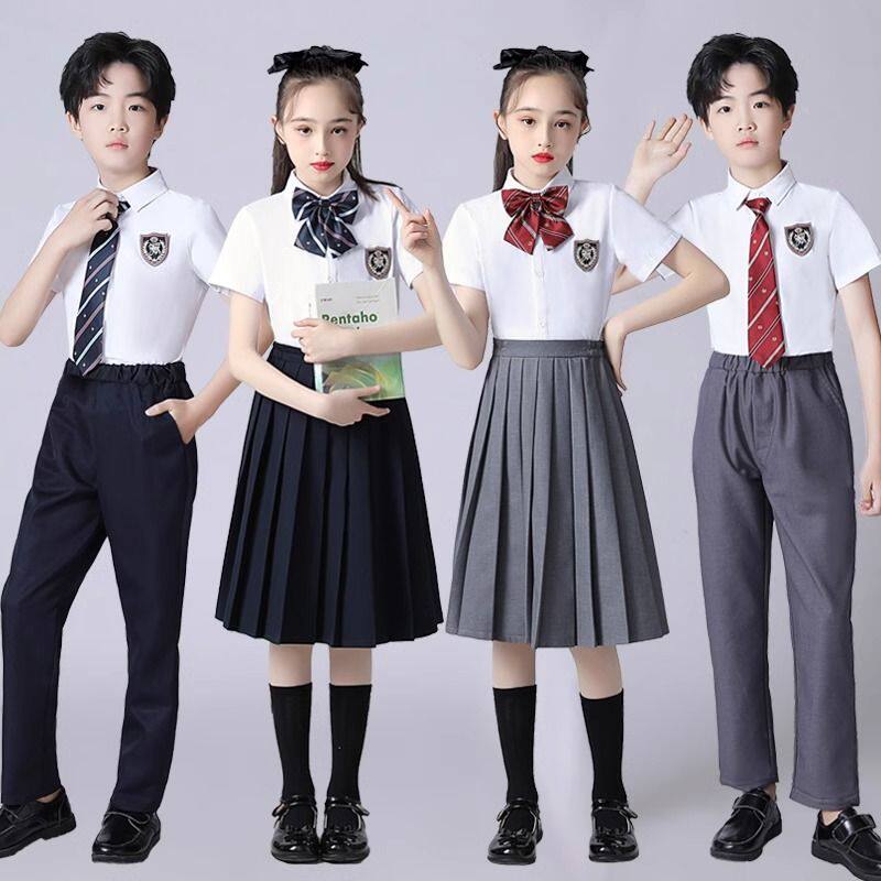 元旦节中小学生大合唱表演服装儿童诗朗诵演出服歌咏比赛校服班服
