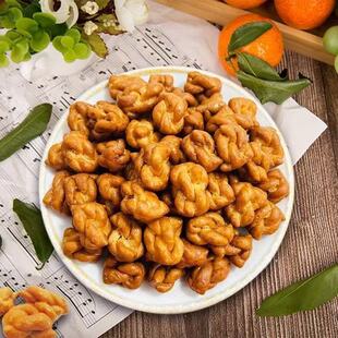 淘味熊红糖麻花420g老式麻花办公室宿舍网红酥脆解馋小吃休闲食品