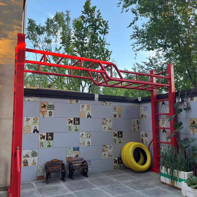 免固定攀爬架儿童成人单杠健身云梯综合体能训练幼儿园家庭室内外