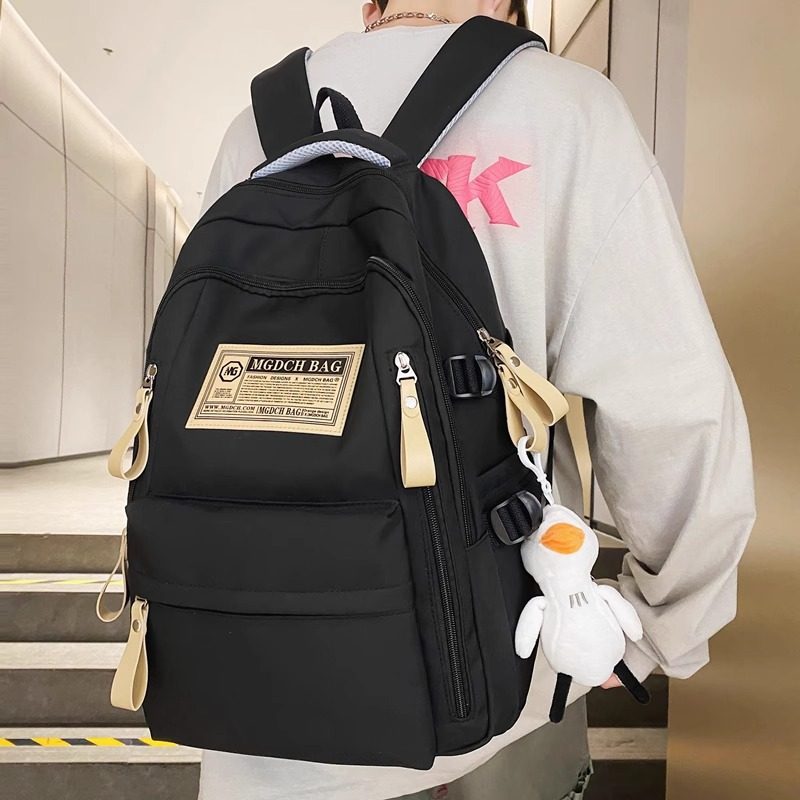 书包初中女生高中生结实耐用小学生大容量双肩包男大学生旅行背包