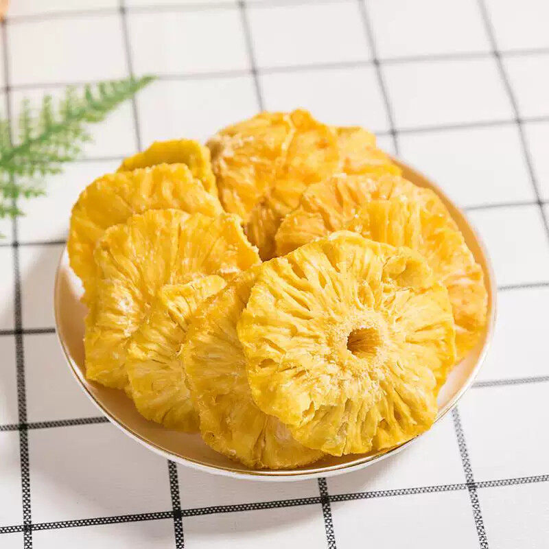 菲律宾风味菠萝干200g菠萝圈水果干菠萝片凤梨干蜜饯休闲零食散装