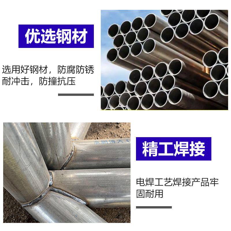 移动拒马路障防撞隔离栏学校幼儿园商场门口停车路障护栏厂家直销