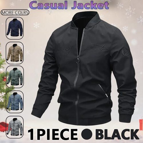 Mens Casual Windproof Jacket Outdoor Mountaineering Camping