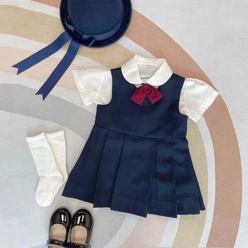 幼儿园JK制服日系学院风女童幼稚园园服校服套装春夏季背心裙套装