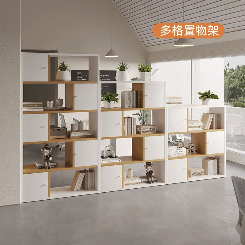 办公室隔断柜文件柜资料柜木质组合双面矮柜储物柜公司展示柜落地