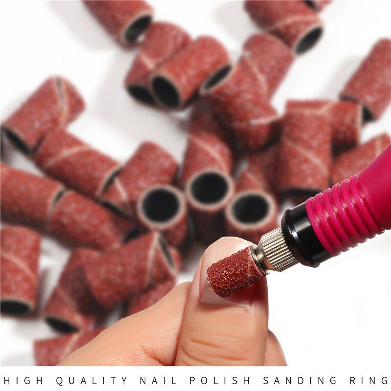 美甲工具用品美甲沙圈砂轮砂圈抛光砂纸打磨头指甲打磨机配件专用