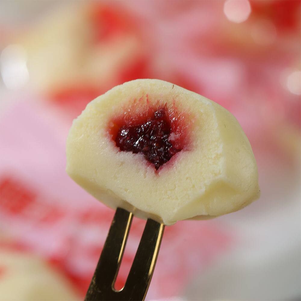 酪传奇爆浆酸奶疙瘩 蓝莓味奶疙瘩草莓夹心奶酪 内蒙古特产零食