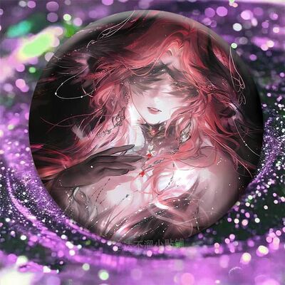 二次元动漫无限暖暖周边吧唧自制精美58mm谷子礼物装饰摆件收藏