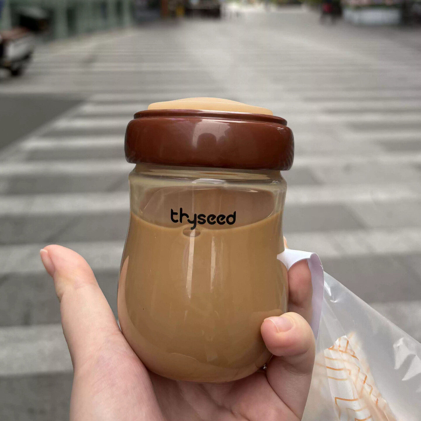 宝宝奶瓶改造咖啡杯!世喜奶瓶盖子奶瓶盖配件通用改造盖直饮盖