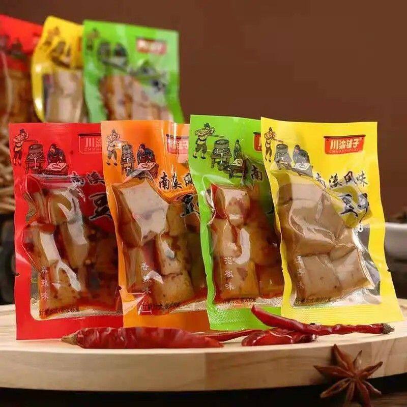 川渝铺子南溪风味嫩豆干1斤独立包装五香麻辣泡椒多口味零食