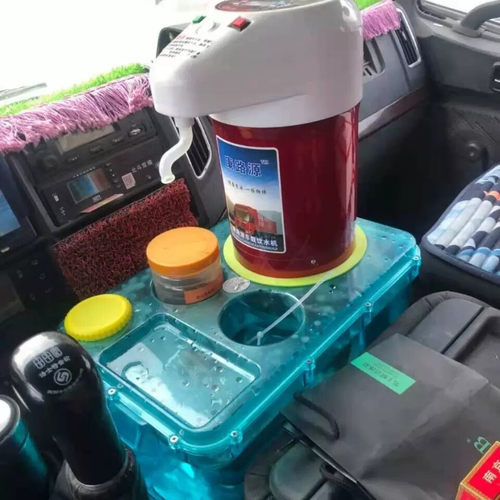车载饮水机24V12V烧水壶圆柱形智能热水器货车用加热保温烧水器